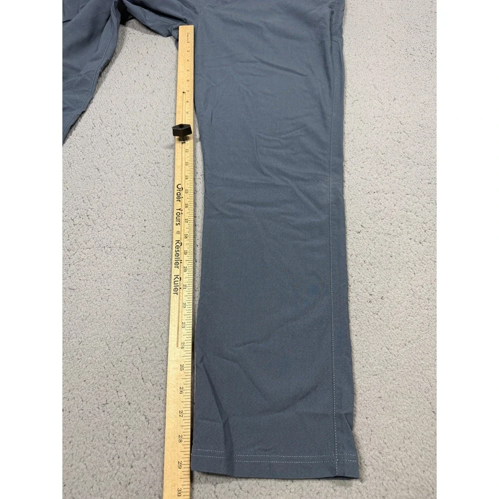 Tasc Performance Pants Mens 36x30 Blue Chino Stretch Tailored Slim Casual